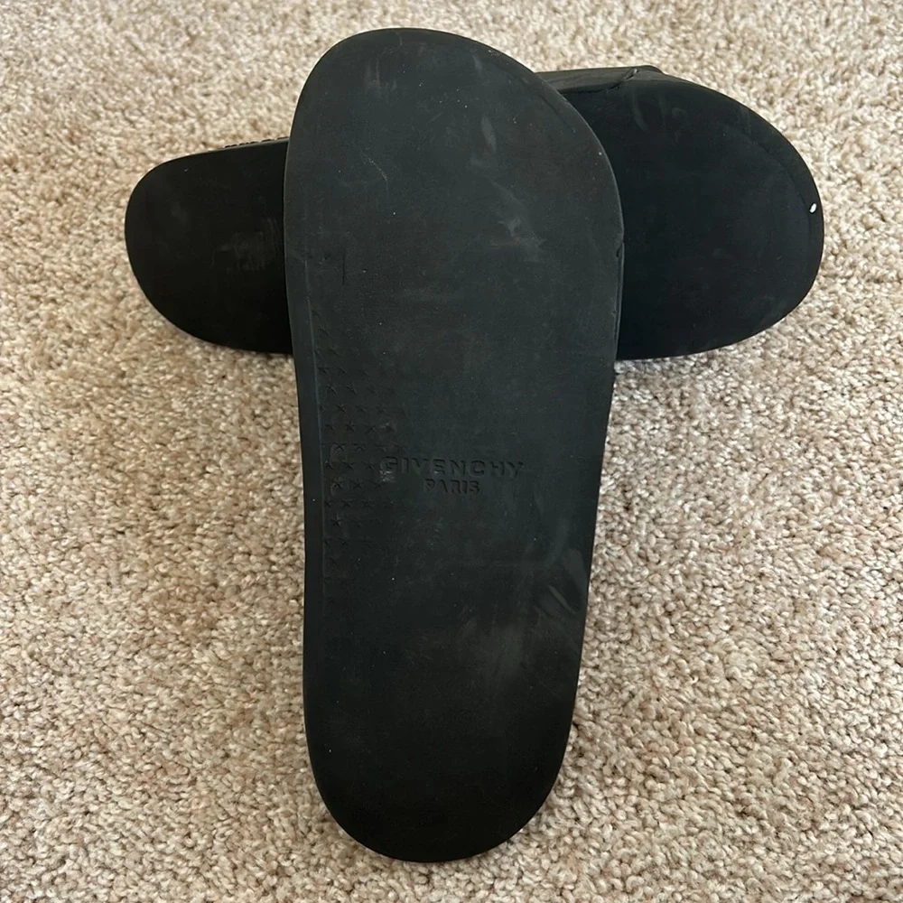 Givenchy Logo Pool Slide - Black